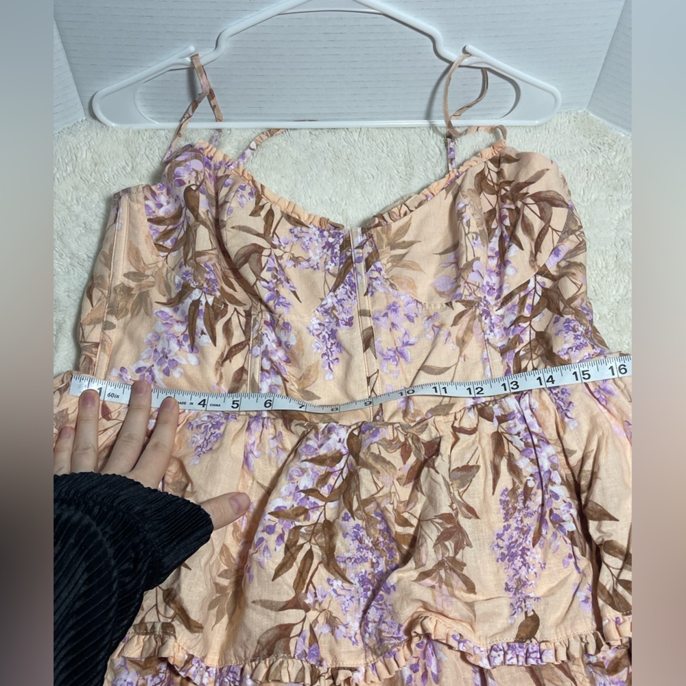 House of Harlow 1960 Revolve Linen Dress - Picture 8 of 14